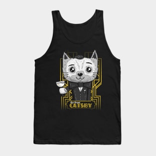 The Great Catsby Cat Shirt Tank Top